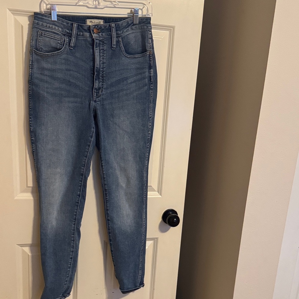 Madewell Women's Straight Leg Jeans in Blue